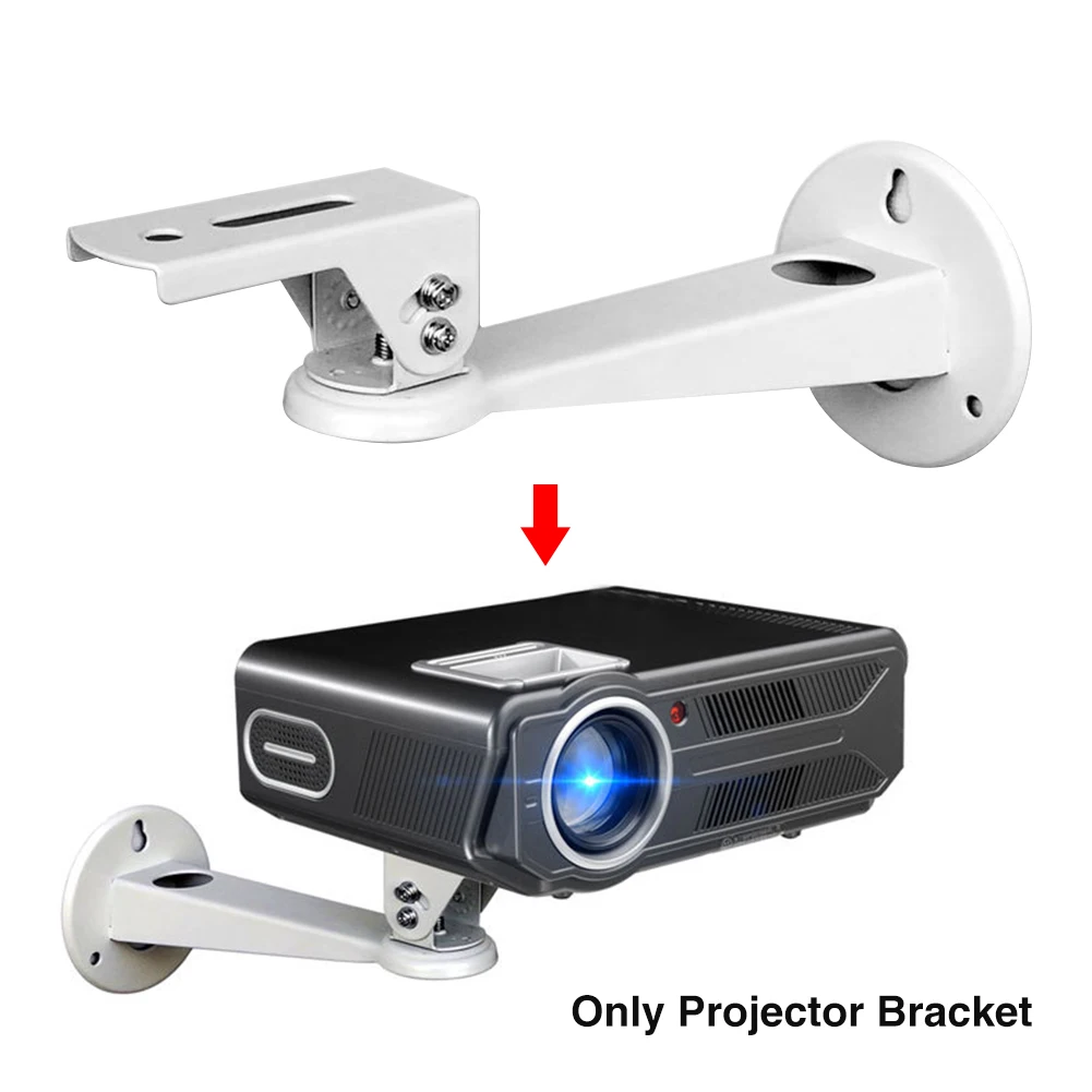 Accessories Home Heavy Duty With Screw CCTV Extendable Ceiling Projector Bracket Adjustable Angle Classroom Wall Mount Camera |