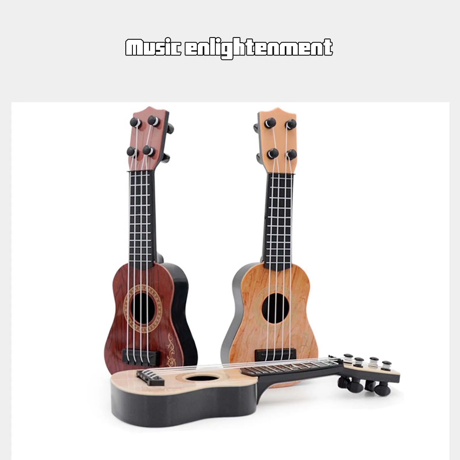 

2021 Children's Toy Ukulele Guitar Musical Instrument Suitable For Children Ukulele Music Toys for Beginners and Children