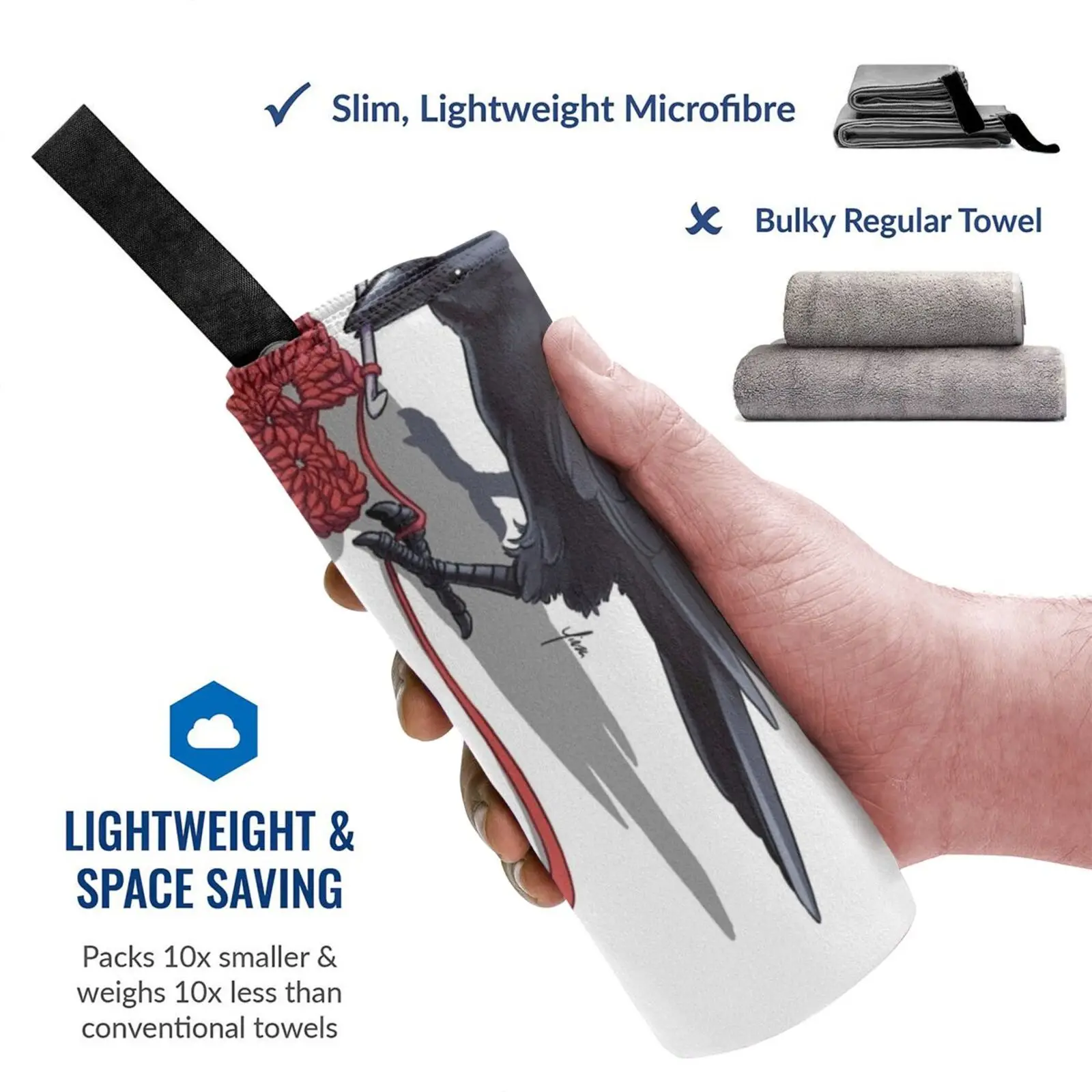 Crowchet быстросохнущее полотенце для спортзала Спортивная ванночка портативный