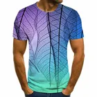 Новинка лета 2021, креативная 3D футболка в стиле Харадзюку, модная забавная Мужская футболка с коротким рукавом в стиле хип-хоп, модная футболка
