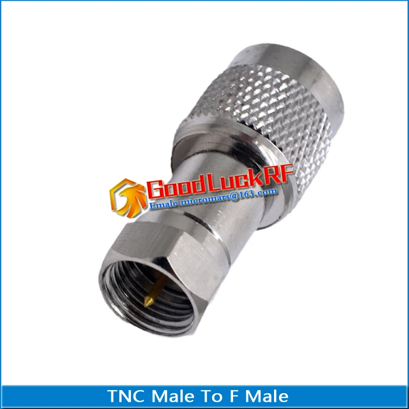 1X Pcs High-quality TNC Male To F TV Plug Brass Straight RF Adapters Coaxial Connector | Строительство и ремонт
