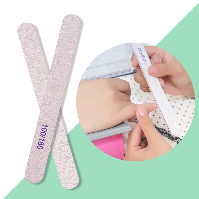 1PCS Nail Files Polishing Tool Manicure Pedicure Professional File Nail for Nail Art Sandpaper Sanding Nail Buffer Blocks