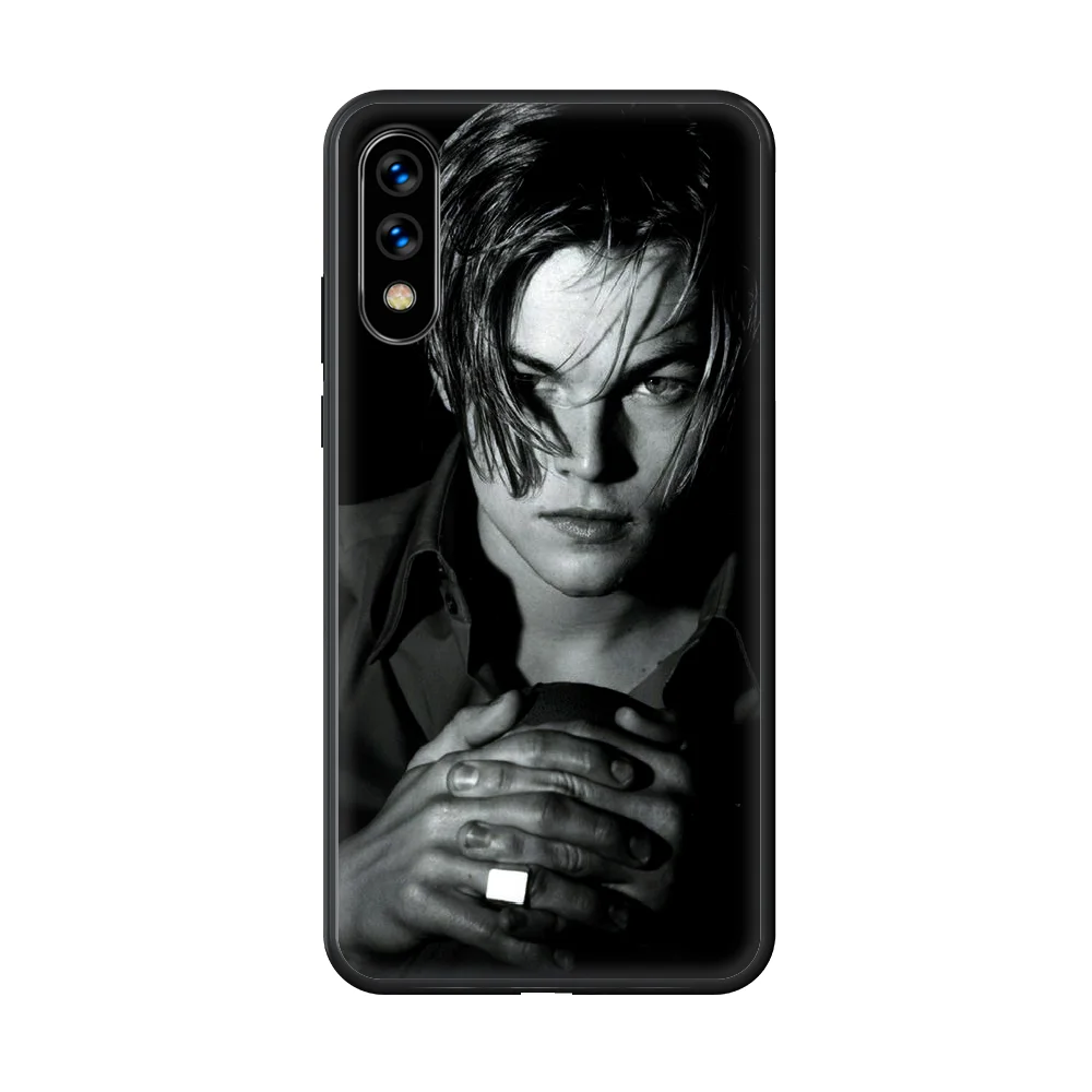 

Leonardo DiCaprio Celebrity film Phone Case hull For huawei honor 7 8 9 10 20 A S X Lite Pro black coque pretty shell painting
