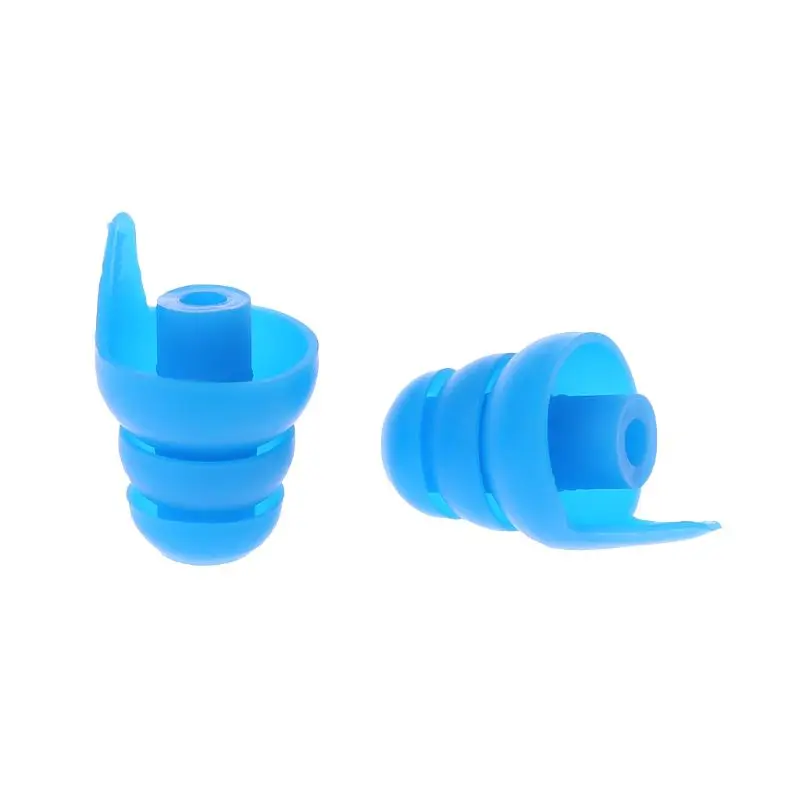 

1 Pair Silicone Earplugs Noise Cancelling Ear Plugs Hearing Protection 5 colors