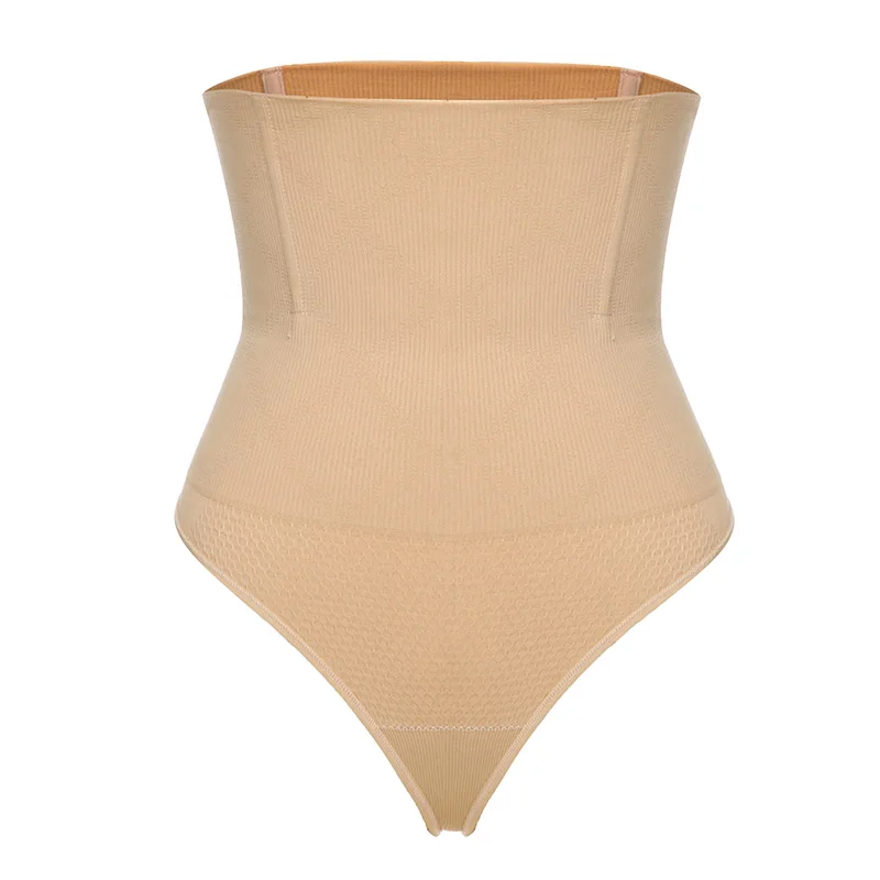 Beige Женский утягивающий корсет с высокой талией, корректирующий корсет, Корректирующее белье утяжка для ягодиц - Цвет: Beige