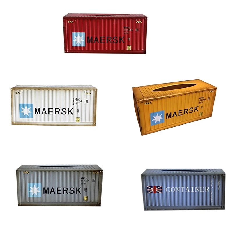 Ретро Творческий Дизайн Контейнера железная коробка для салфеток домашняя