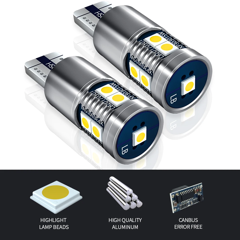 2pcs LED Parking Light W5W T10 Canbus For Mercedes Benz A B C Class W168 W169 W246 W242 W245 W202 W203 W204 C204 S202 S203 S204 - купить по