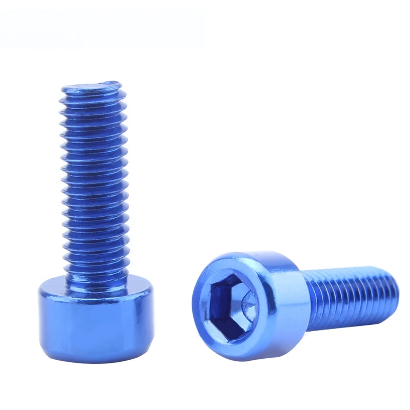 2 пары болтов для бутылки с водой велосипеда M5 Винты из алюминиевого сплава