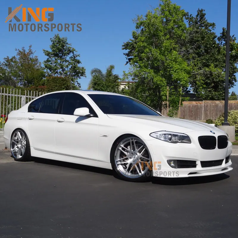 Подходит для 10 11 12 13 BMW F10 5 серий 3D стиль передний бампер губы не