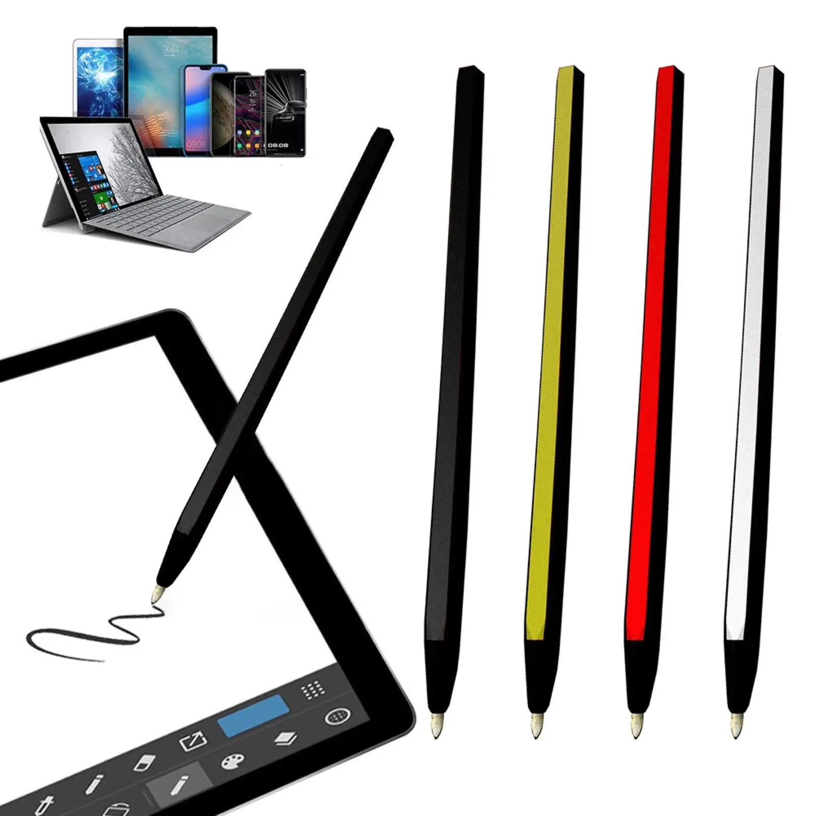 

Capacitive Pen Touch Screen Stylus Pencil for iPhone/Samsung/iPad Tablet Multifunction Touchscreen Pen