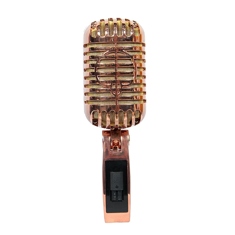 

Retro Large Diaphragm Condenser Microphone Network K Song Computer Recording Microphone Stage Singing Microphone