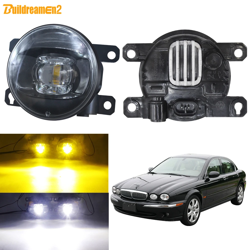 

Противотумансветильник фара в сборе, 30 Вт, 8000 лм, передний бампер автомобиля, светодиодная противотуманная фара, регулируемый луч светильни...