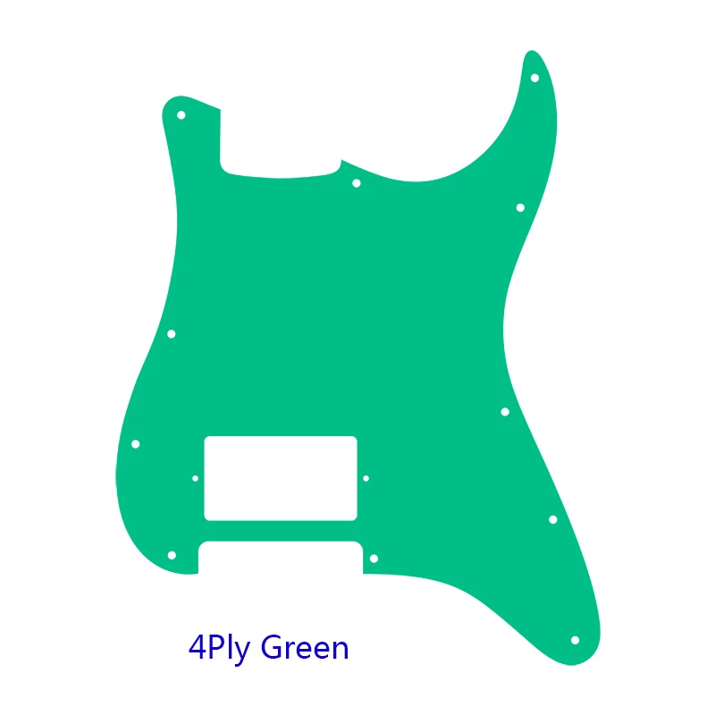 Xin Yue Guitar Parts For FD US 11 Mounting Screw Hole Standard Start H PAF Guitar Pickguard With Brige Humbucker No Switch Hole enlarge