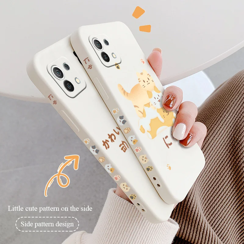 

Many Cats Phone Case For Xiaomi Mi 11 10T 10 lite 9T Note 10 Redmi Note 9 9T 8 8Pro 7 7Pro 9 9A K40 K30 Silicone Cover