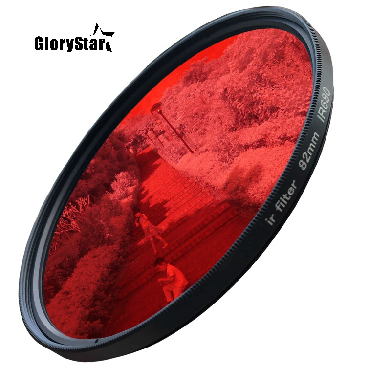 Инфракрасный ИК-фильтр GloryStar 52-82 мм Ir680 Ir720 Ir760 Ir850 Ir950 720 нм | Электроника