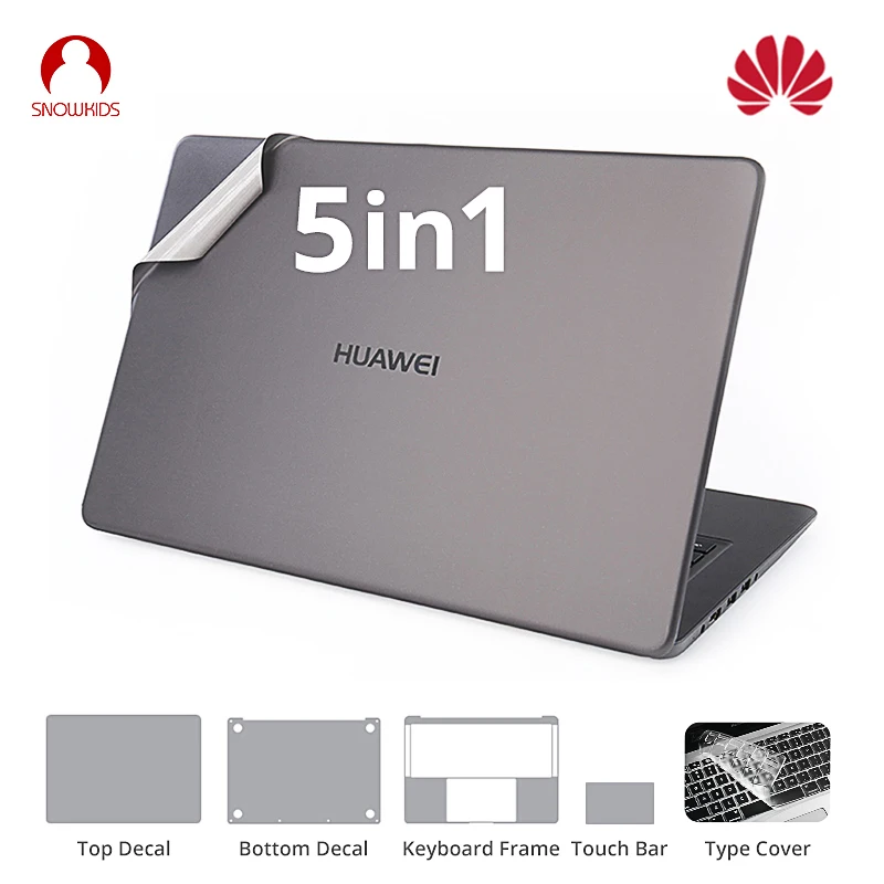 Snowkids наклейка для huawei Matebook D MateBook X MagicBook полностью кожаная виниловая Защитная крышка клавиатуры