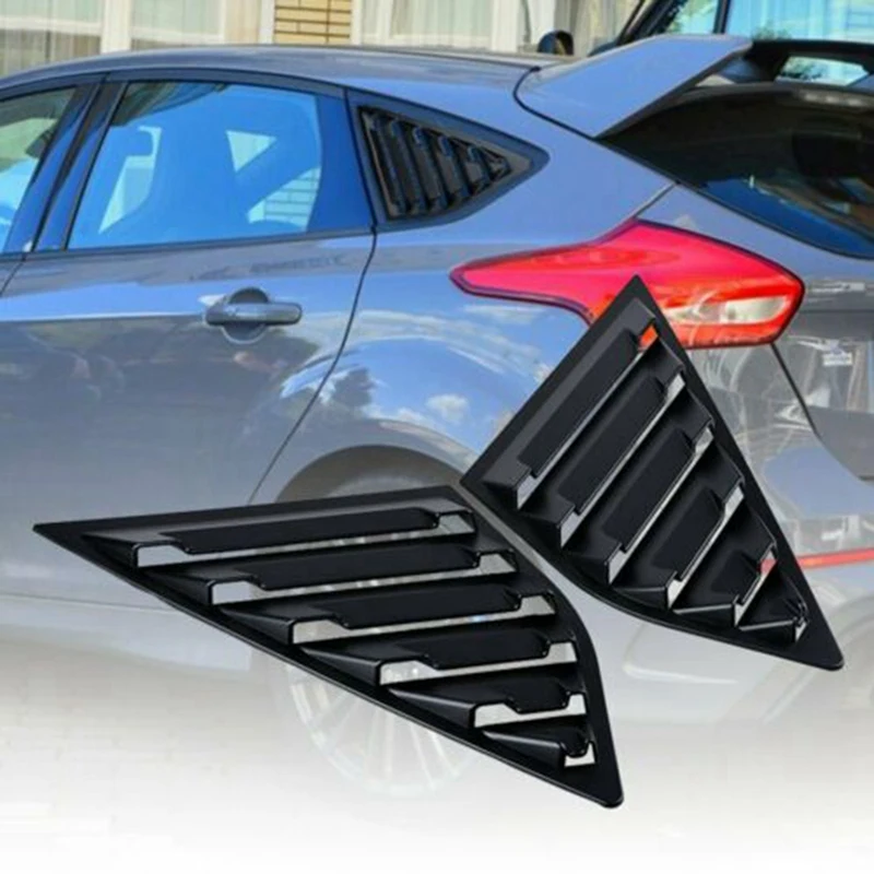 Автомобильная крышка на четверть бокового окна для Ford Focus ST MK3 Hatchback 2012 2018 матовый