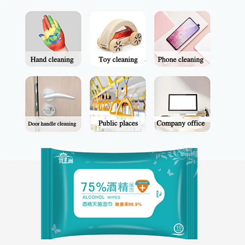 

Fast Shipping Cheap Price 75% Medical Antibacterial Disinfectant Wet Hand Alcohol Wipes