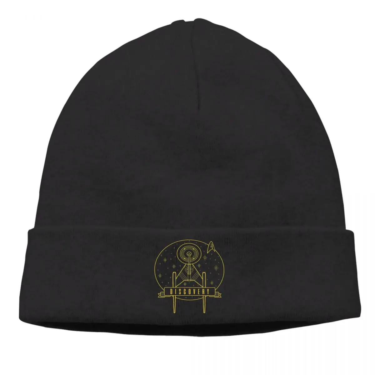 

Star Trek Spok Science Fiction Film Skullies Beanies Caps Yellow Line Knitting Winter Warm Bonnet Hats Unisex Ski Cap