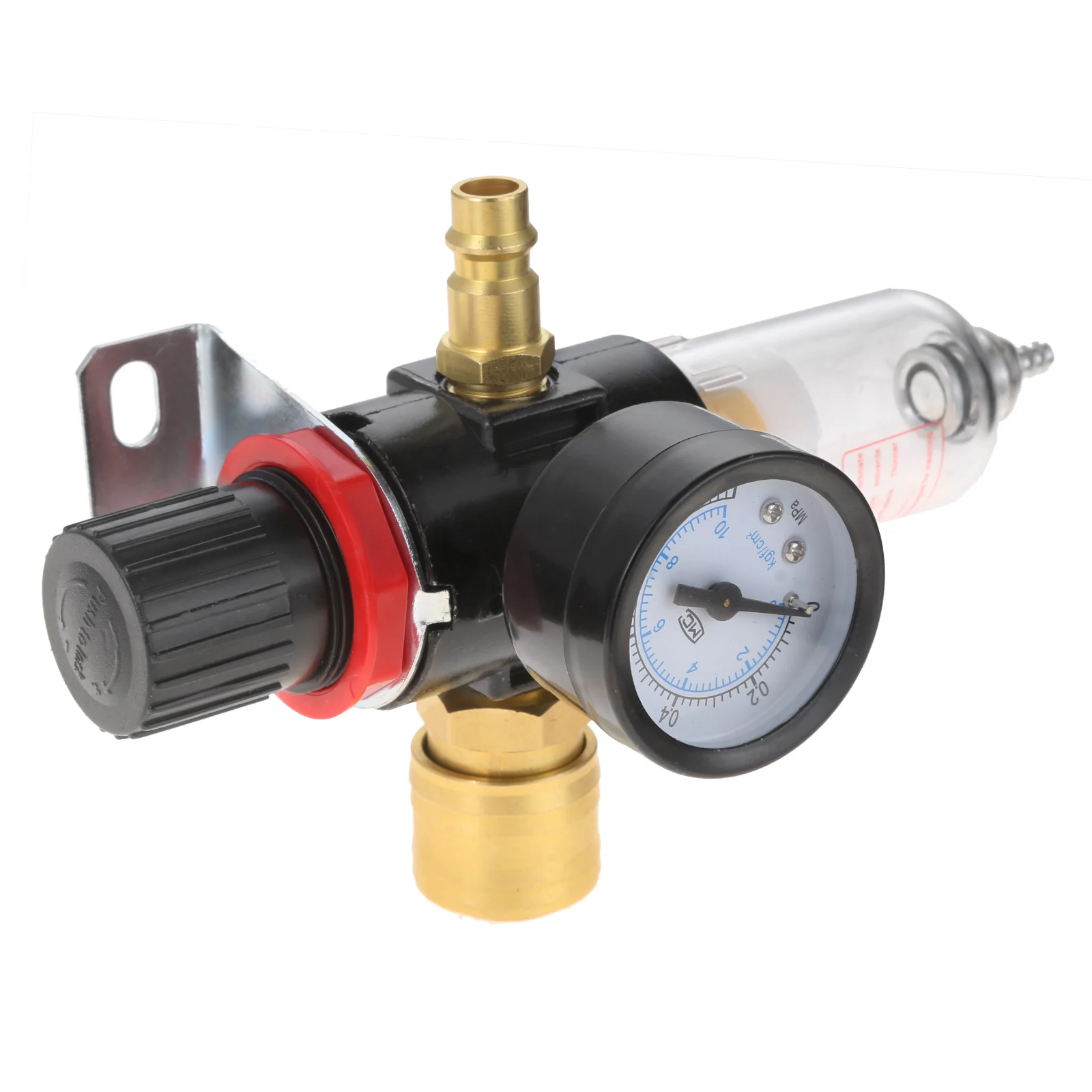 

Air Filter Pressure Regulator 1/4 Inch AFR2000 Water Separator Air Tool Compressor With Quick-release Couplings