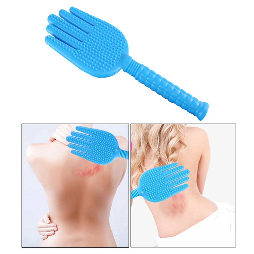 

1pc Creative Stylish Hand Shape Silicone Massage Stick Body Massage Tool Back Massage Hamme
