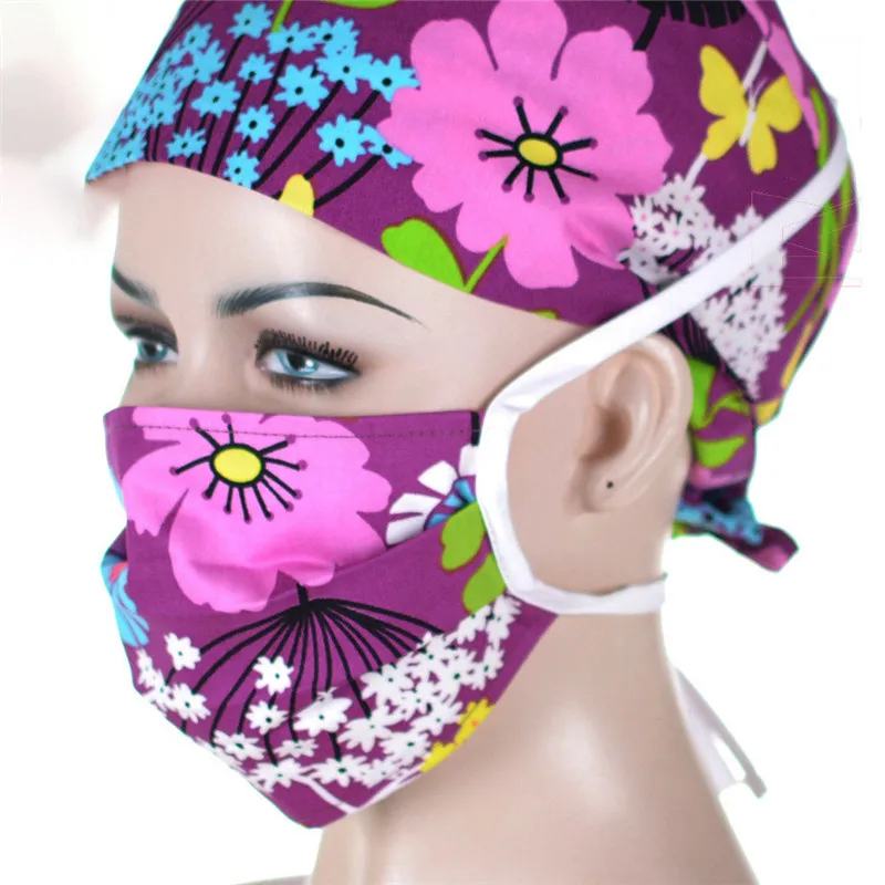 Only Mask 1 Медицинские маски унисекс с животным узором, хирургический скраб-маска, хлопок, регулируемые качественные маски для больниц или работы, ремешки для стоматолога - Цвет: Only Mask 1