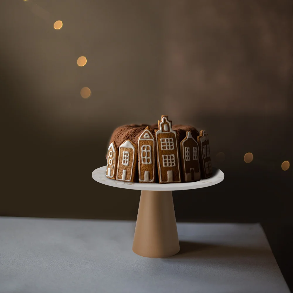 

1pc Nordic Style Cake Stand Round Dessert Display Shelf Party Banquet Cake Rack