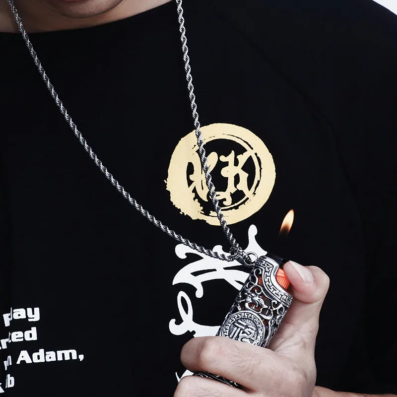 Креативный тренд льва для BIC J5 и одноразовое ожерелье с зажигалкой Мужская