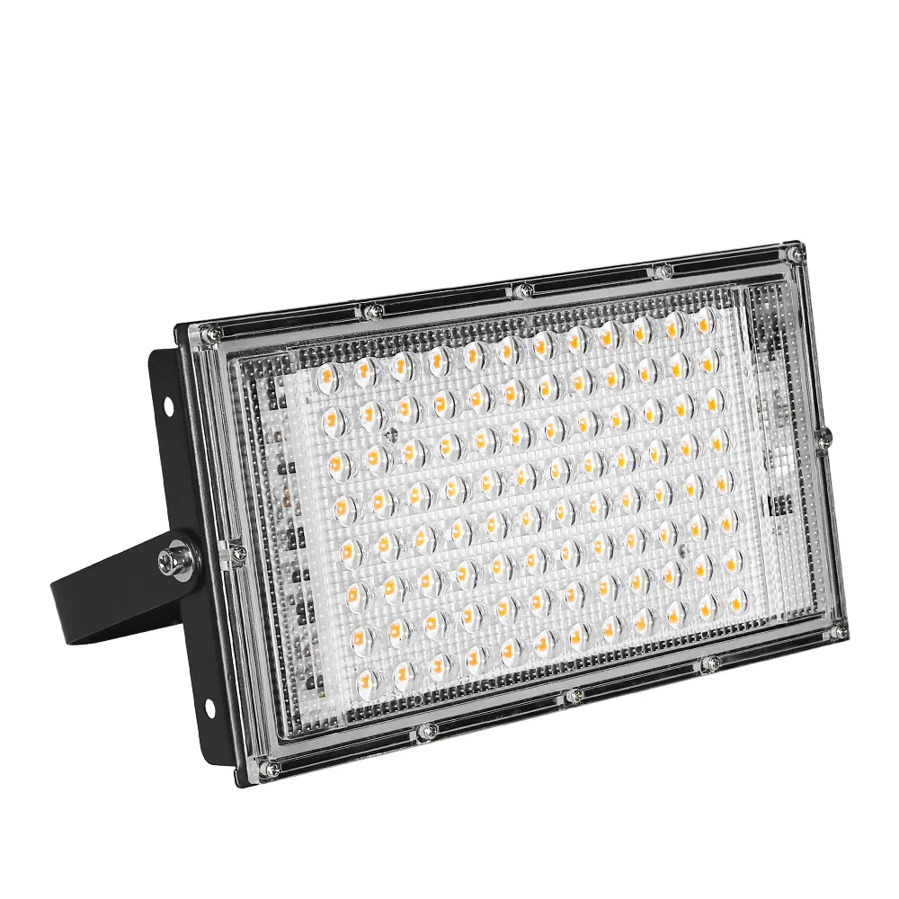 

LED Plant Flood Light Full Spectrum Waterproof Grow Light 50W Seedling Vegetable Fill Light Plant Light 100W Planting