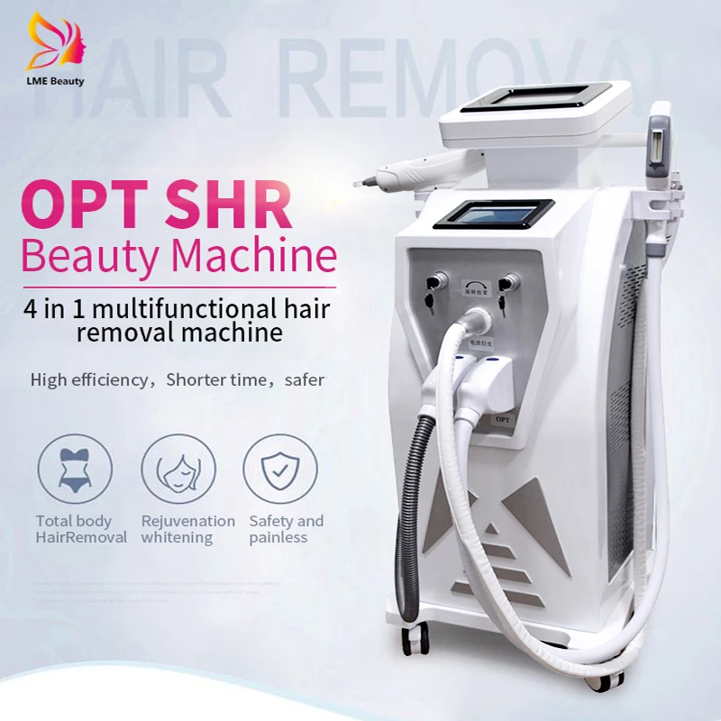 

Wholesale Price Double Screen OPT IPL Laser SHR Permanent Hair Removal Nd Yag Laser Tattoo Removal With High Quality Control