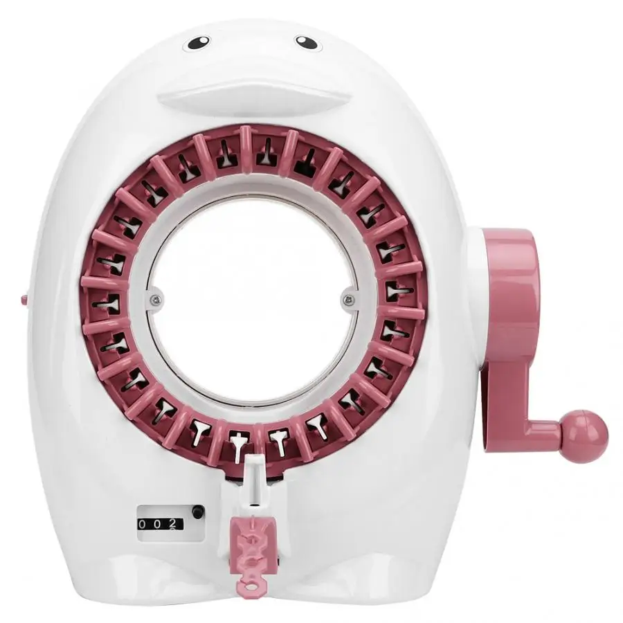 22 иглы детская ручная вязальная машина игрушка DIY Ручная шарф шапка детский