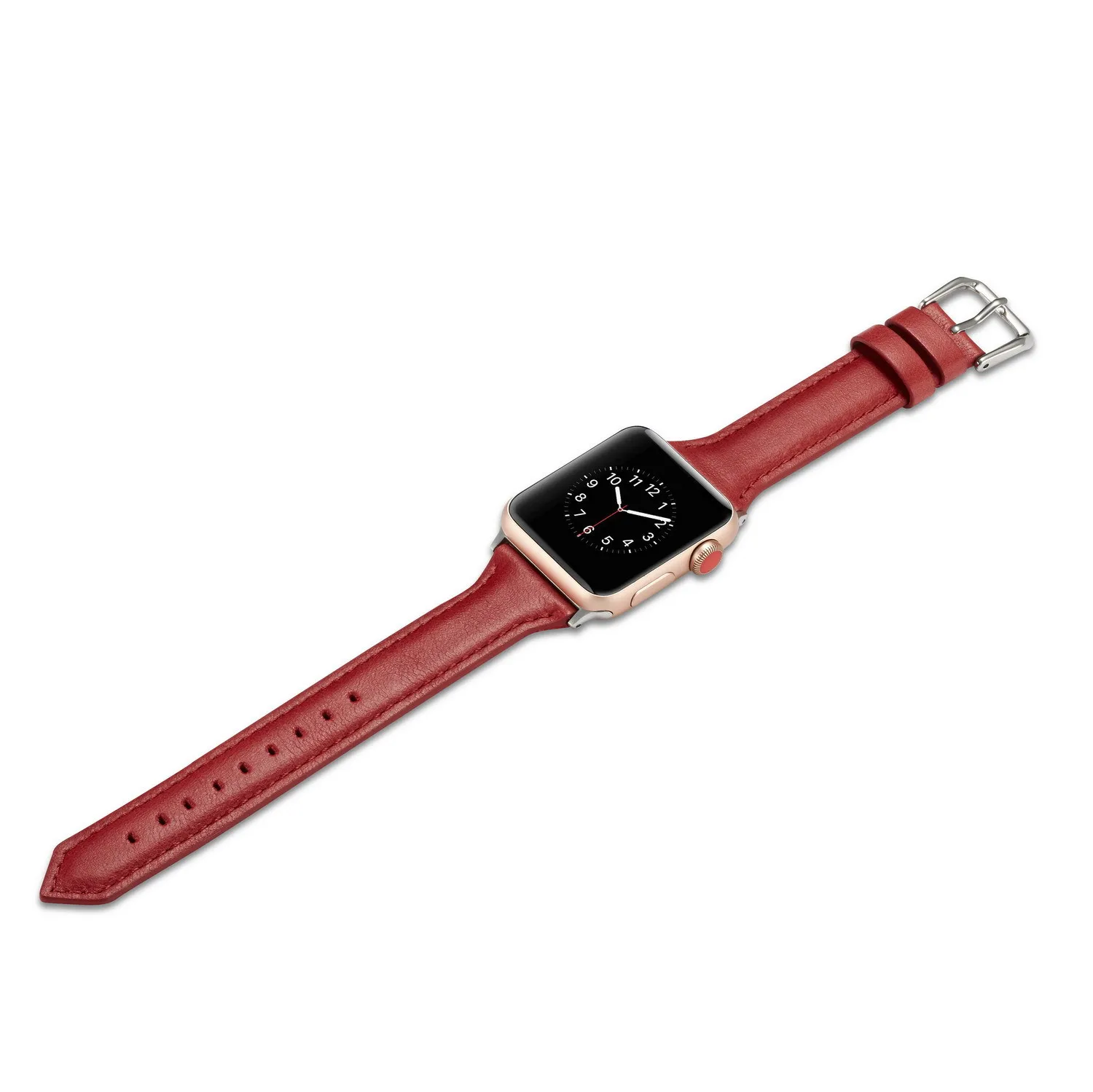 Ремешок из натуральной кожи для часов Iphone Watch 4 44 42 мм I Watch браслеты 40 38 мм ремешки для умных часов для Apple Watch 3/2/1