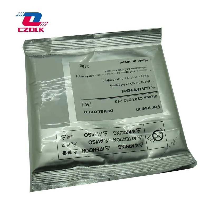 

New compatible Developer for Konica Minolta bizhub C353 C203 C253 C200 C210 Developer Color copier 210G 4pcs/set