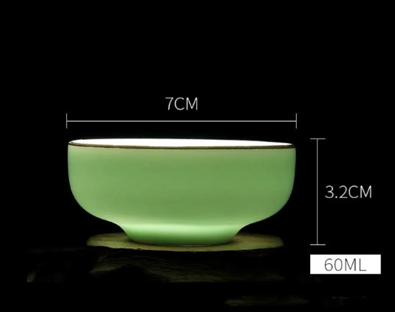 Керамический Лотос ручной росписи фарфоровая чаша для чая Zen посуда напитков