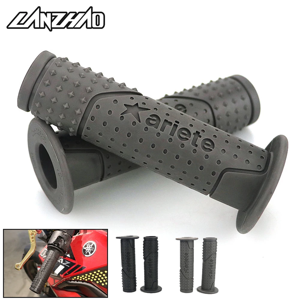 Резиновые ручки для мотоцикла мягкие гелевые Honda Yamaha Kawasaki Aprilia Ducati Suzuki Husaberg KTM