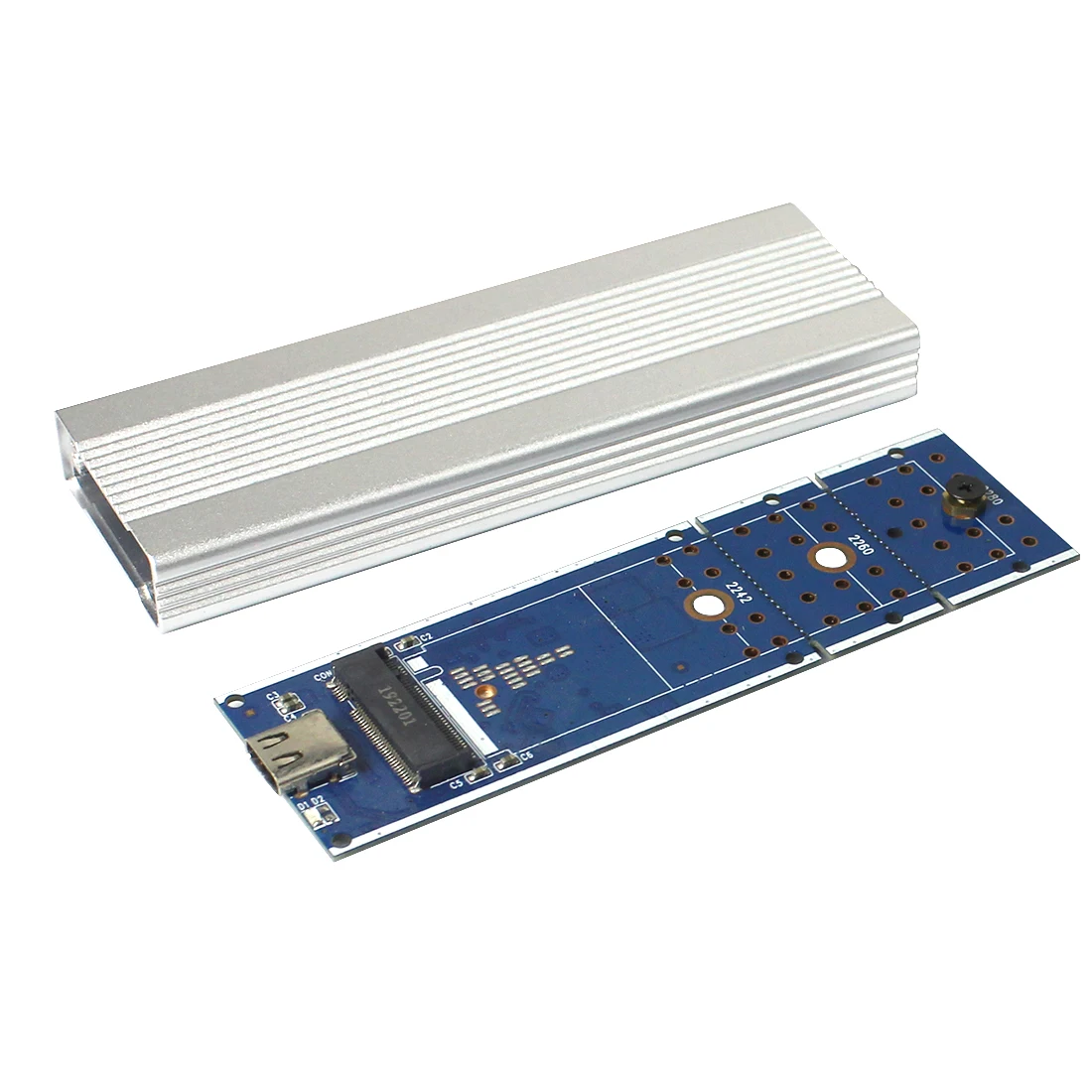 SSD PCI-E M.2  USB 3, 1 Type-C,  USB C 10 / RTL9210 M2 M Key PCIE,     ,   HDD