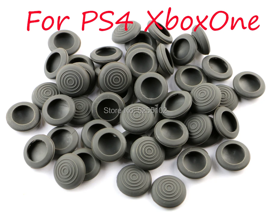 500 шт. колпачки для джойстика PS4 XBOXONE Playstation4 NS Switch силиконовые резиновые XboxOne