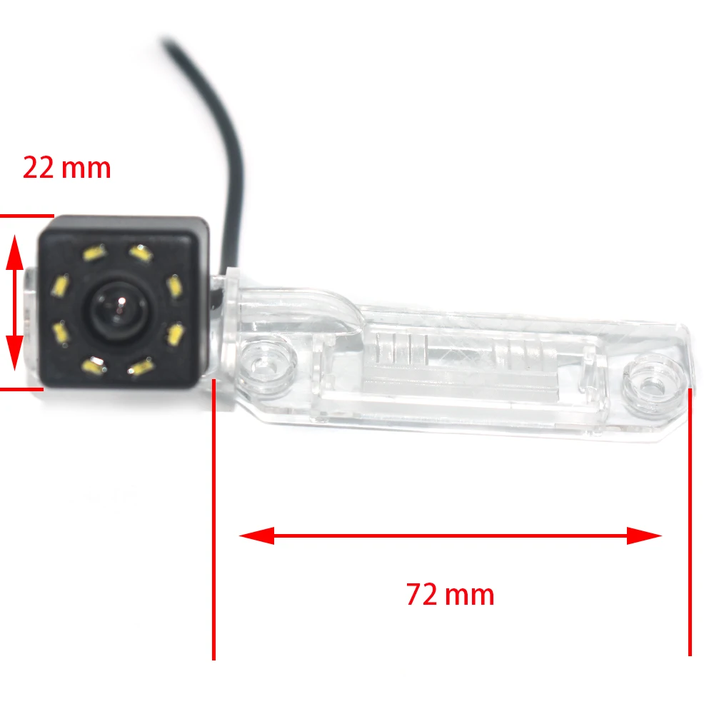 ZJCGO CCD Автомобильная камера заднего вида водонепроницаемая парковочная для Volkswagen