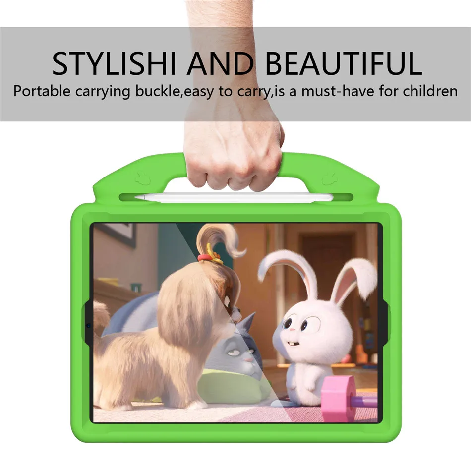 Чехол для ipad Pro 11 ударопрочный Ручной из ЭВА с полным покрытием чехол подставка