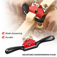 1pc adjustable hand planer spokeshave woodworking bird plane trimming domestic carpenter screw wood cutting edge chisel tools