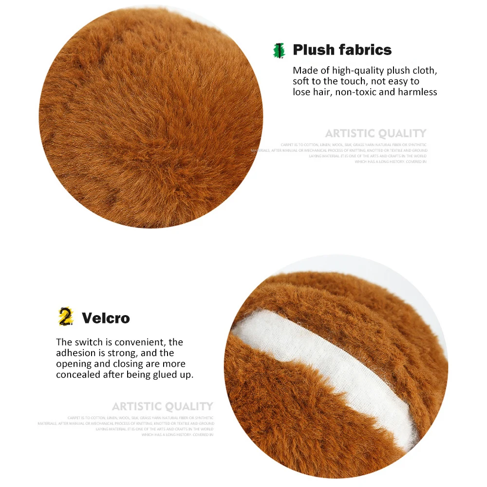 Игрушка собака со звуком плюшевый гигающий мяч игрушки для щенка автоматический