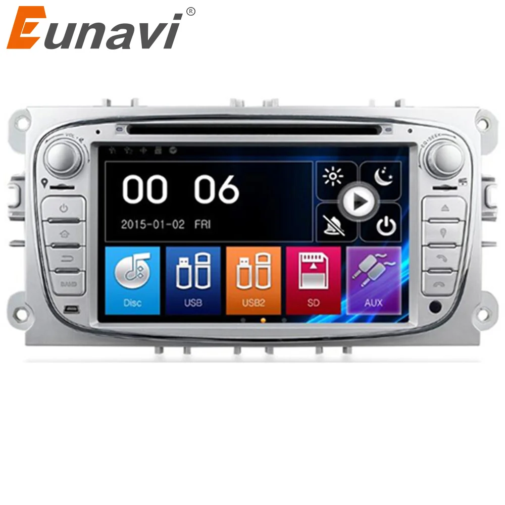 Автомагнитола Eunavi 2 Din 7 дюймов с GPS навигацией 1080P|double din|2 din 72 |