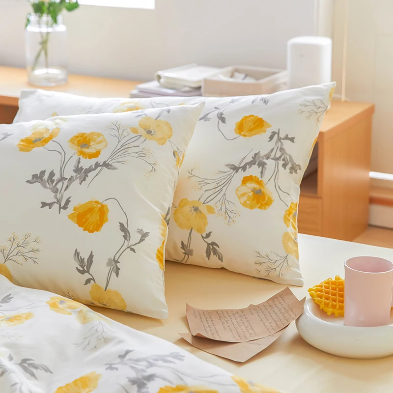 

2 шт., хлопковые наволочки для подушки, 48 х74 см