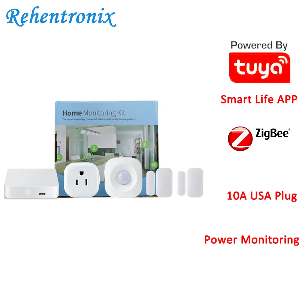 Датчик движения ZigBee Tuya Smart умный детектор с питанием от сети в комплекте 10 А США |