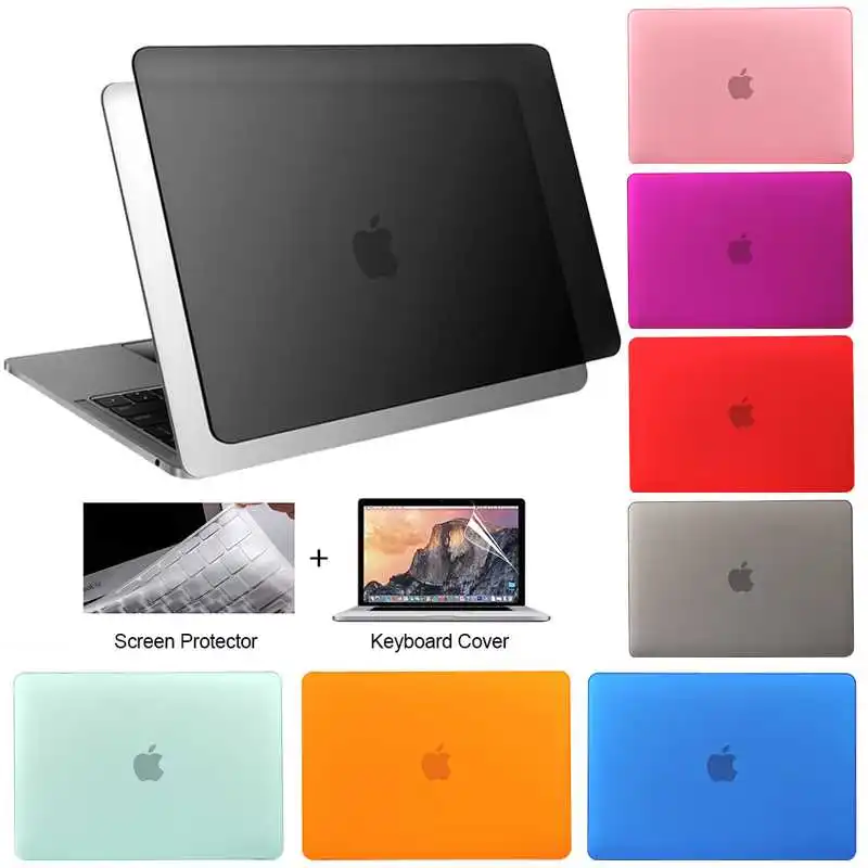 

Matte Case For Macbook Air 13 2020 Pro 16 2019 2018 11 Retina 12 15 2016 Laptop Case Shell Cover