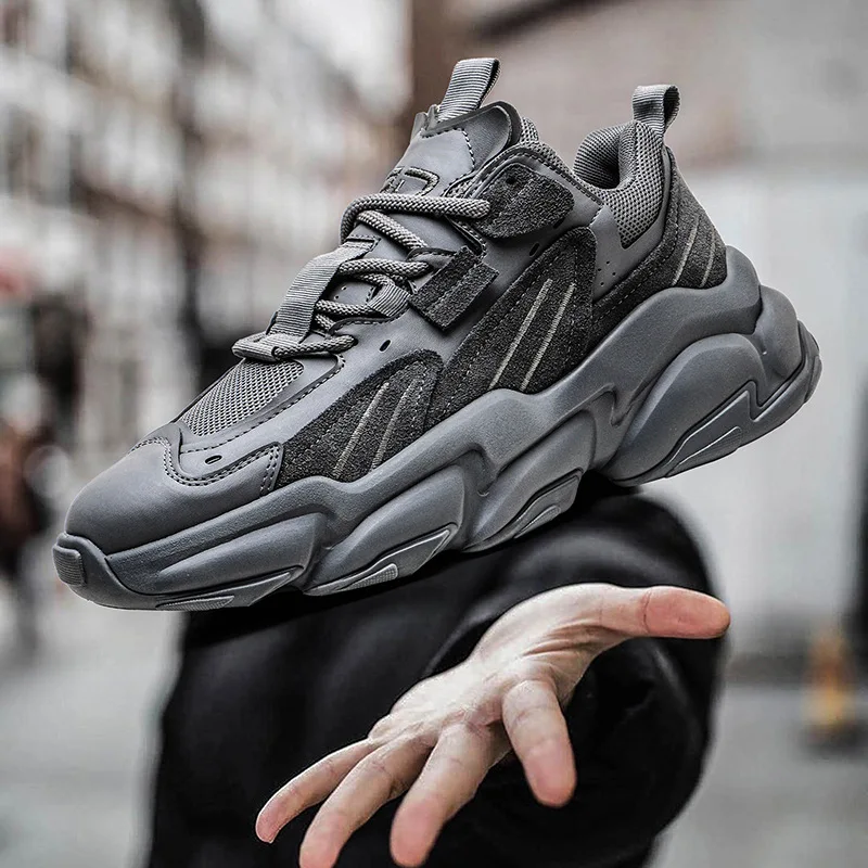 

Autumn and winter sports shoes men's trend cotton shoes plus velvet casual shoes fitness warm running