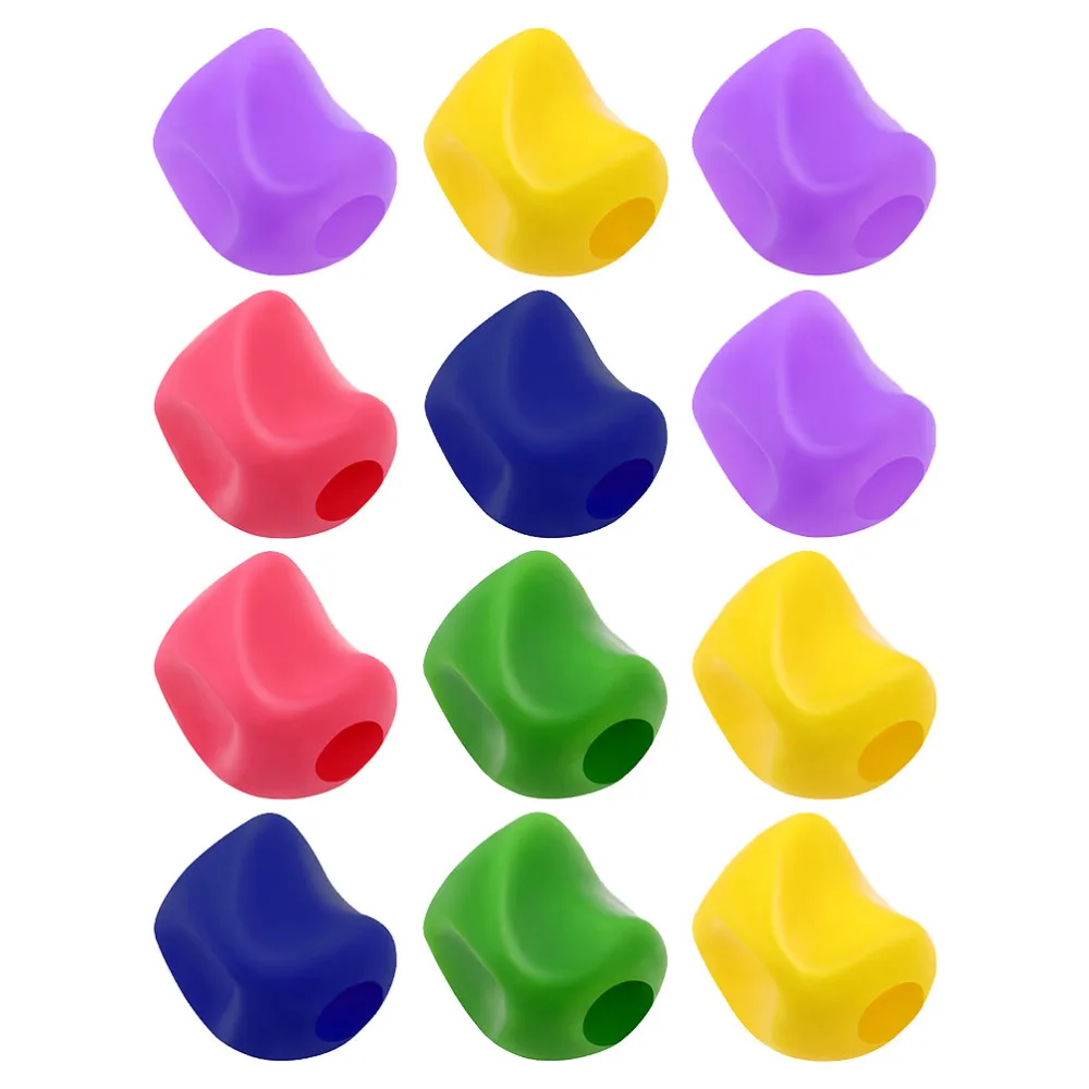 

12Pcs Creative Handwriting Correctors Grips for Children (Random Color)