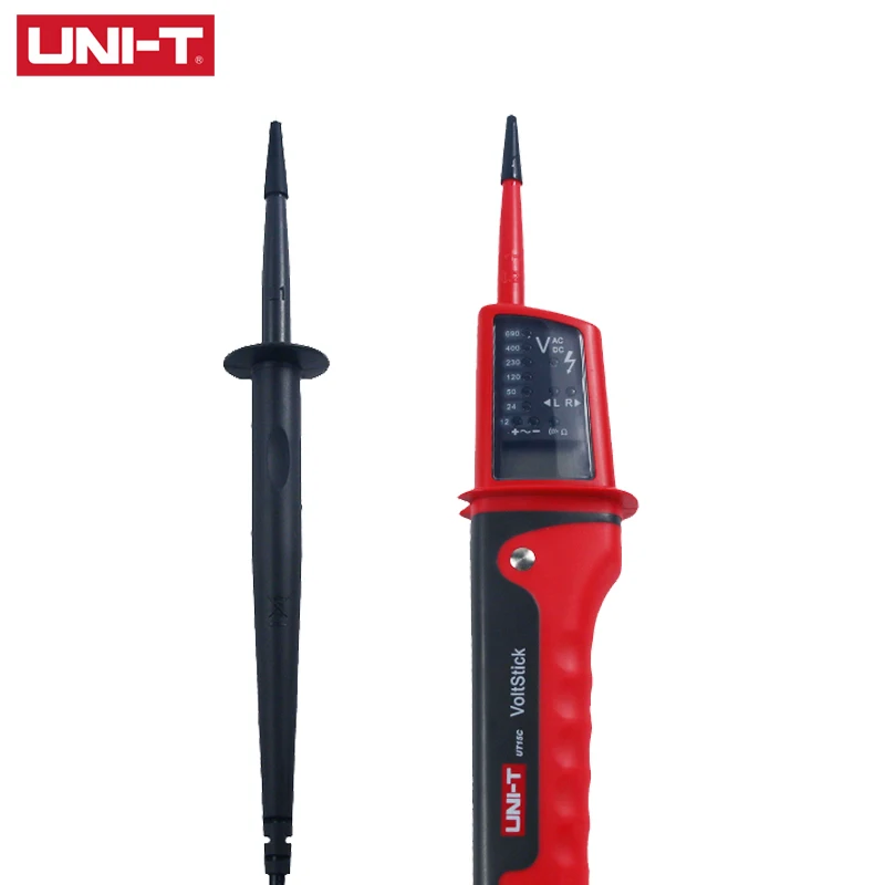 Цифровой вольтметр UNI-T UT15C тестер напряжения 24 В ~ 690 переменного/постоянного тока