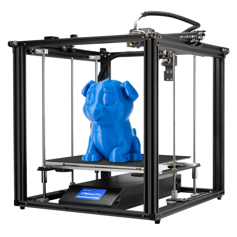 Ender-5 Plus 3D Принтер Высокоточный большой размер 350*350*400 принтер Автоматическое
