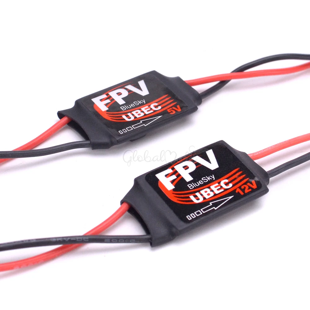 Ультралегкий UBEC 3A 5V 2 6S / 12V 4 DC преобразователь понижающий модуль BEC для